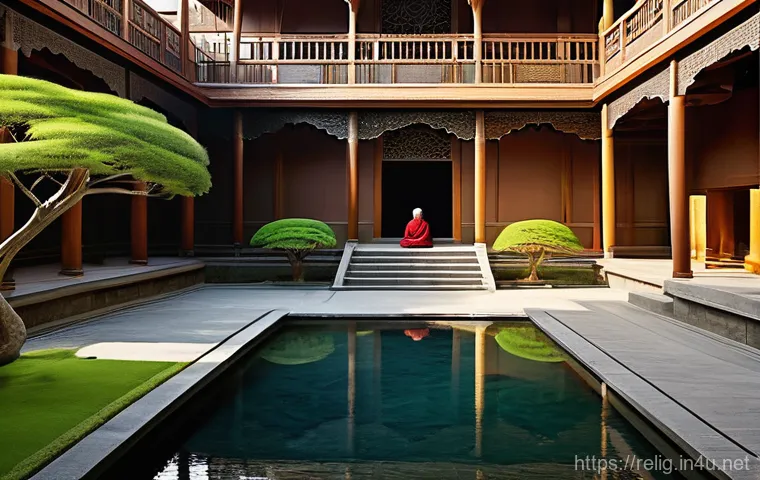 종교적 혼합주의와 글로벌화 - **Prompt 1: Globalized Spiritual Architecture of Harmony**
    A futuristic, beautifully designed ar...