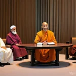 Home 8 종교적 변화와 현대 사회 - **Prompt 1: Global Religious Dialogue for Harmony**
"A diverse group of men and women, represent...